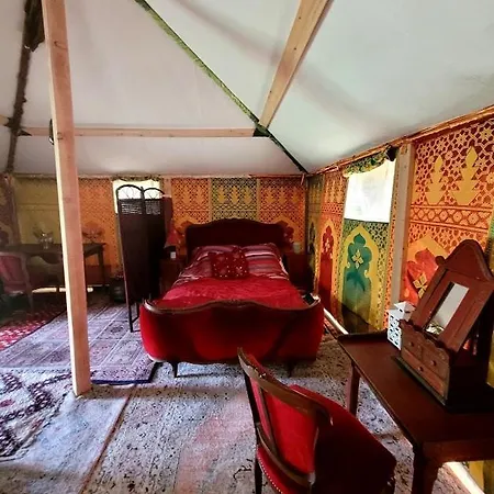 Luksustelt Tente-cabane En Quercy *